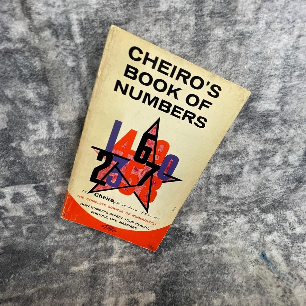 Cheiro's Book of Numbers Numerology Occult Symbolism Fortune Life Marriage Book